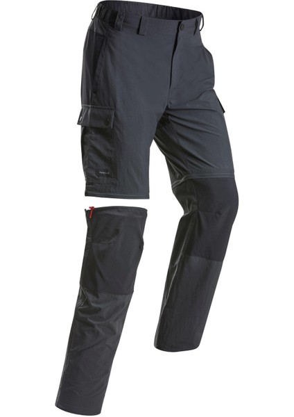 Forclaz Erkek Modüler Outdoor Pantolon - Gri - Mt100 fırsatları