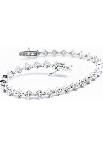 Çapraz Su Yolu Pırlanta Bileklik fiyatları