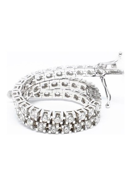 Tel Tırnak Su Yolu Pırlanta Bileklik modelleri