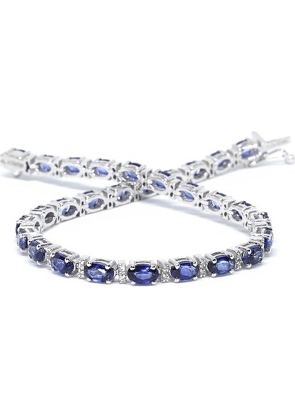 9.37 Crt. Yakut Su Yolu Pırlanta Bileklik indirimleri