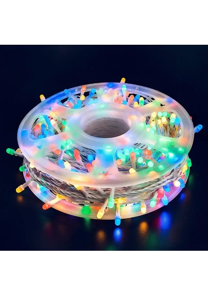 480 Ledli 100 Metre Rgb LED Işık Rgb + Sarı ve Beyaz Renk Multi Renkli 8 Animasyonlu