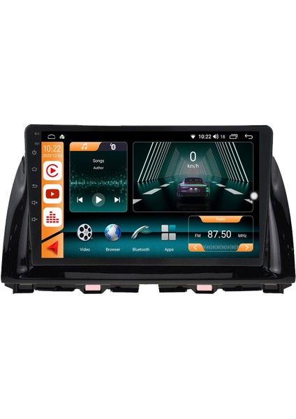 Mazda Cx-5 Android 12 Multimedya Carplay 8gb Ram + 128GB HDD Navigasyon Ekran indirimleri