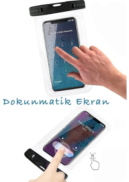 Iphone Serilerine Uyumlu Su Geçirmez Telefon Kılıfı Phone 6 / 7 / 8 / 11 / 12 / 13 / 14 / Pro / Pro Max
