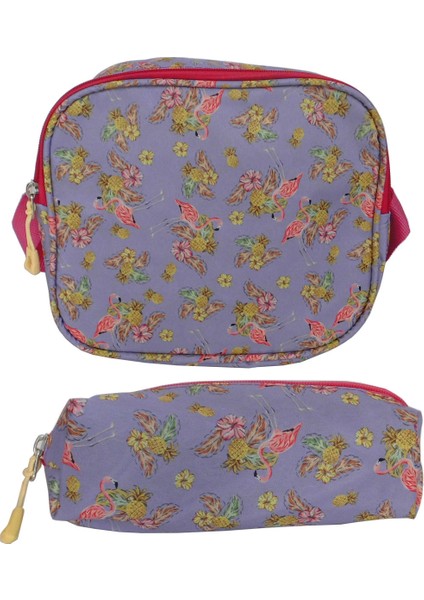 8640 Ilk Okul Çantası Beslenme Çanta ve Kalem Kutusu Seti indirimleri