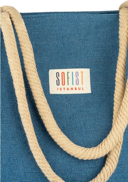 Natural Jute Beach Bag Doğal Örgü Halat Saplı Astarlı Jüt Kadın Plaj Çantası modelleri