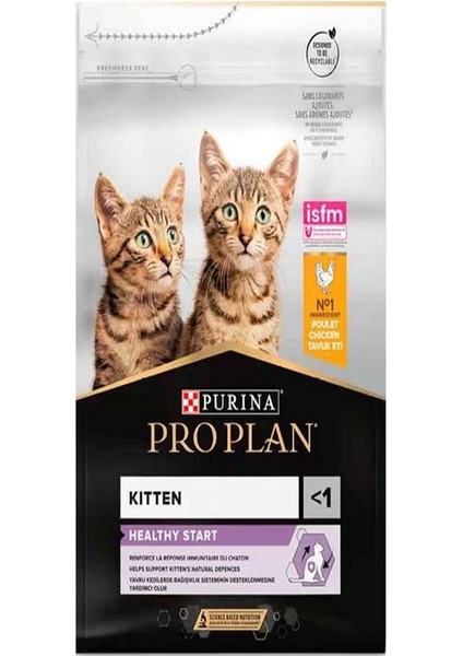 Kitten Tavuklu Yavru Kuru Kedi Maması 10 kg