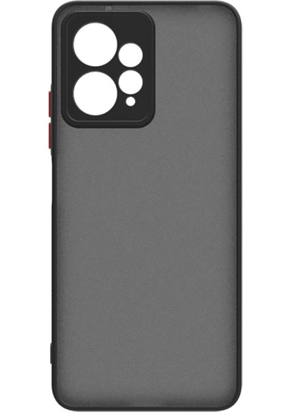 Xiaomi Redmi Note 12 4g Uyumlu Mara Serisi Arkası Mat Renkli Hux Silikon Kılıf
