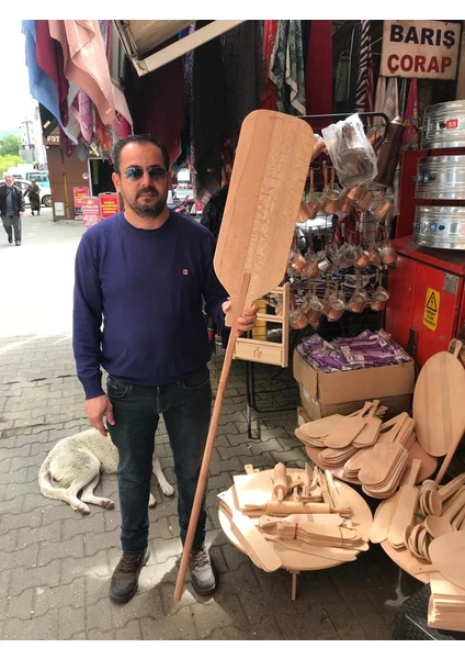 Ahşap Fırın Küreği (75X22 Cmtoplam BOY:165 Cm)