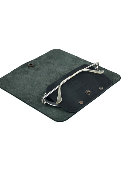 El Yapımı Hakiki & Gerçek Deri Minimal Gözlük Kılıfı & Gözlük Kabı/hediyelik Eşyalar