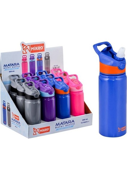 Mikro Alüminyum Matara 600 ml