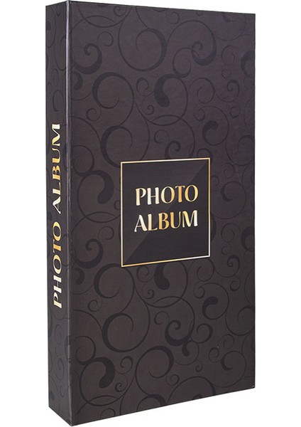RS307 Fotoğraf Albümü 10x15cm 300 Fotoğraf Kapasiteli Retro Desenli Lüks Albüm