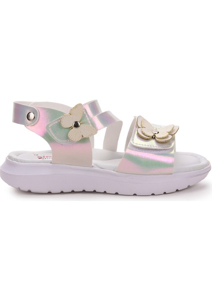 Kiko Kids Ortopedik Kız Çocuk Sandalet Şb 1010 Sedef