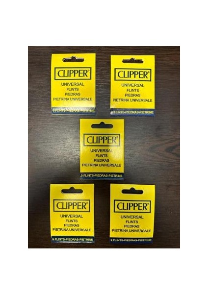 Clipper Çakmak Taşı 9lu (5 Paket)