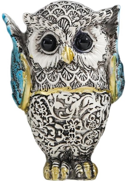 Görmedim Duymadım Bilmiyorum 3’lü Baykuş Biblo Heykel Ev Ofis Yeni Yıl Hediyesi Dekor Vitrin Süsü 2 indirimleri