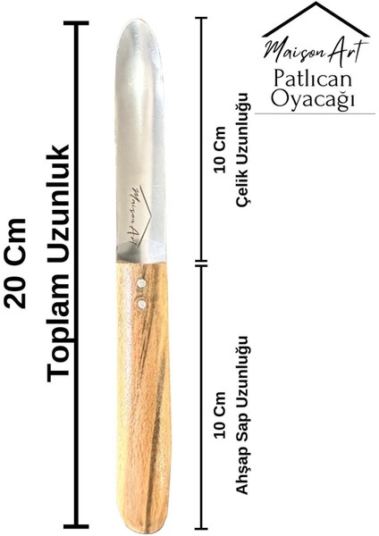 Patlıcan Oyacağı | Dolmalık Biber Kabak Oyacak | Paslanmaz Çelik Sebze Oyacağı