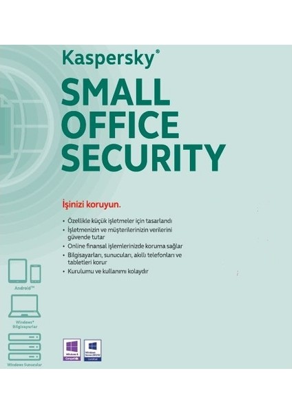 Small Office Security 1yıl 3server + 25KULLANICI + 25 Mobil Cihaz