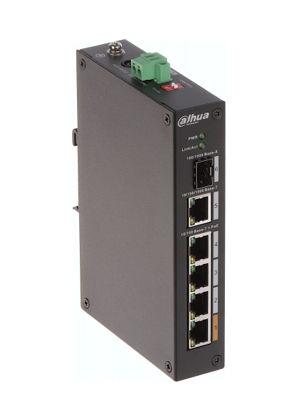 PFS3106-4ET-60-V2,  6 Port, Megabit,  4fe Poe Port (4xpoe 60W) ,1ge Uplink, 1ge Sfp Yönetilemez Switch