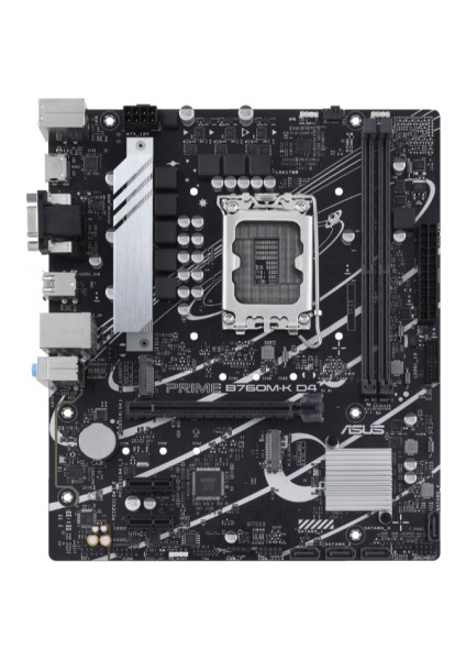 Prıme B760M-K D4, 2xddr4, 2x M.2, D-Sub, Hdmı, 12-13.nesil, LGA1700 Soket, Anakart