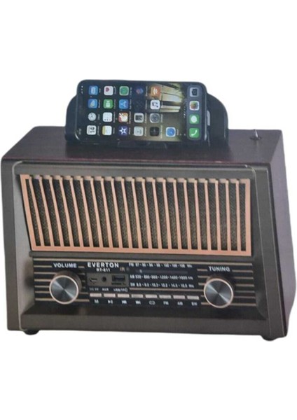 RT-811 Bluetooth-Usb-Sd-Fm Nostaljik Radyo