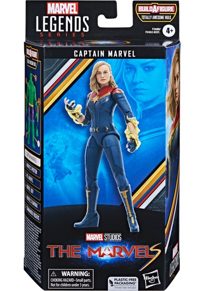 The Marvels - Marvel Legends Captain Marvel (Totally Awesome Hulk Baf)