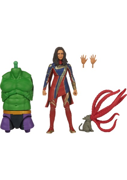 The Marvels - Marvel Legends Ms. Marvel (Totally Awesome Hulk Baf)