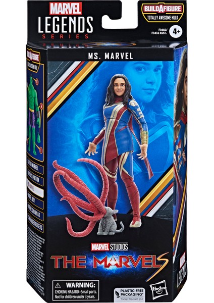 The Marvels - Marvel Legends Ms. Marvel (Totally Awesome Hulk Baf)