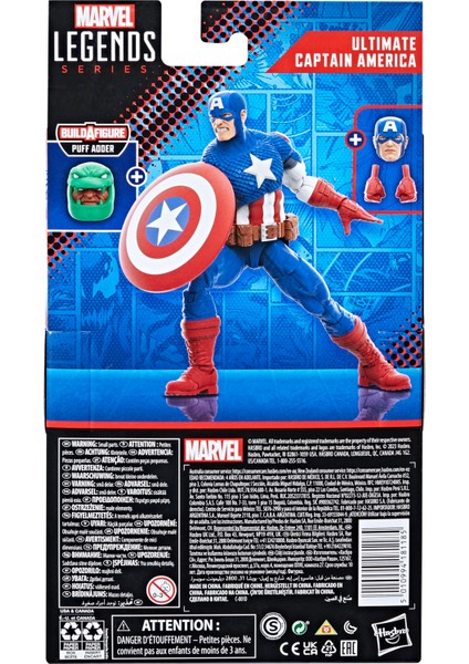 The Avengers (Classic Comic) - Marvel Legends Ultimate Captain America