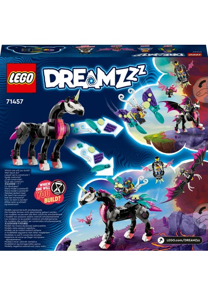 ® DREAMZzz Uçan At Pegasus 71457 - 8 Yaş ve Üzeri Macera Sever Çocuklar Için 2 Farklı Yapım Seçeneği Sunan Yaratıcı Oyuncak Yapım Seti (482 Parça)