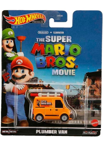 Hotwheels Hot Wheels Retro Eğlence Serisi Araçlar DMC55 - Plumber Van