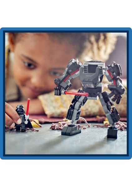 Star Wars# Darth Vader Robotu 75368 - 6 Yaş ve Üzeri Star Wars Hayranı Çocuklar Için Yaratıcı Oyuncak Yapım Seti