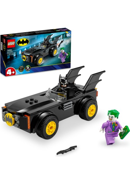 LEGO® DC Batmobile™ Takibi: DC Batman™ Joker™’e Karşı 76264 - 4 Yaş ve Üzeri Çocuklar için Süper Kahraman Aksiyonu içeren Yaratıcı Oyuncak Yapım Seti (54 Parça)