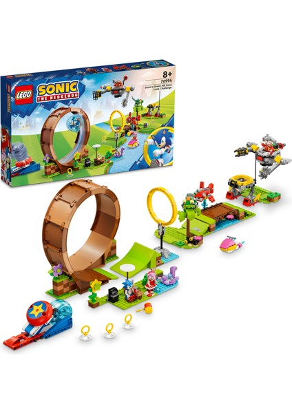 ® Sonic The Hedgehog™ Sonic Green Hill Zone Daire Engeli 76994 - 8 Yaş ve Üzeri Çocuklar Için Yaratıcı Oyuncak Yapım Seti (802 Parça)