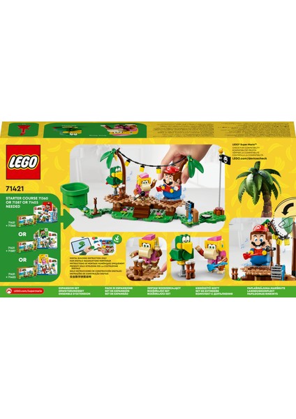 ® Super Mario™ Dixie Kong'un Orman Konseri Ek Macera Seti 71421 - 7 Yaş ve Üzeri Çocuklar Için Koleksiyonluk Yaratıcı Oyuncak Yapım Seti (174 Parça)