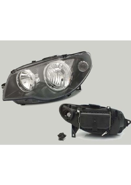 Fiat Albea-Palio 2005 Üstü Uyumlu Motorlu Içi Siyah Komple Far Takımı Sağ-Sol modelleri