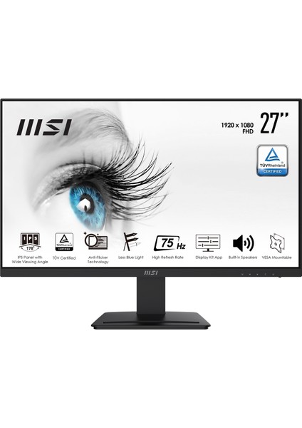 GO1849DS Intel Core i7 12700F 16GB 1TB SSD + 1TB HDD GT730 Windows 11 Pro 27" Masaüstü Bilgisayar
