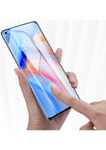 Oppo Reno 4 Pro 4g Tam Kaplayan Ekran Koruyucu Esnek Pet Jelatin