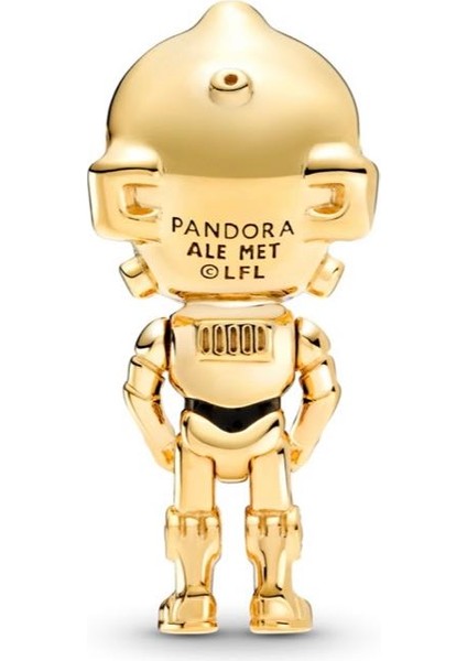 Star Wars C-3po Droid Charm (925 Ayar Gümüş)