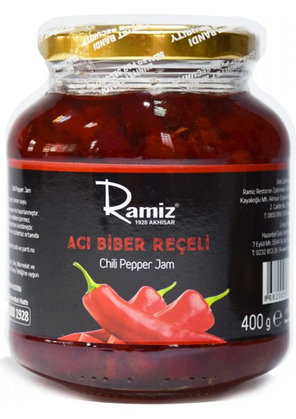 Acı Biber Reçeli 400 gr