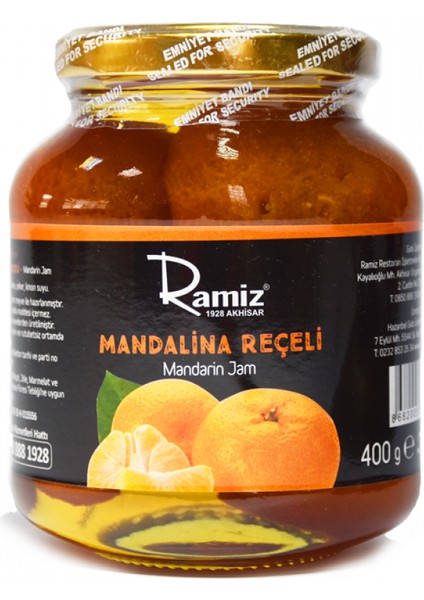 Mandalina Reçeli 400 gr