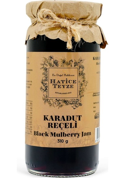 Karadut Reçeli 310 gr