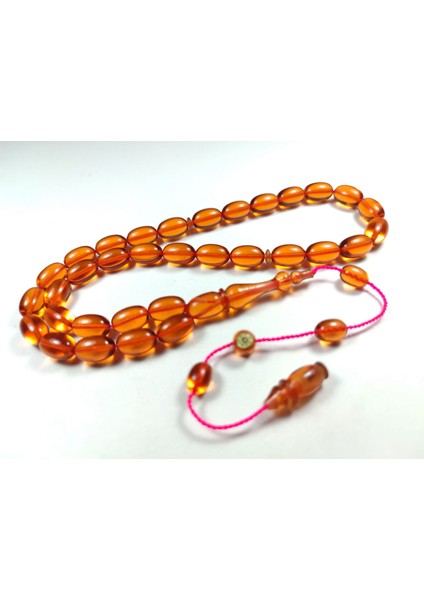 Iskeçe Tesbih Hikmet Al Said Usta Işi Imzalı 0.6 Delim Alman Zar Model No 2845 fiyatları