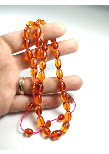 Iskeçe Tesbih Hikmet Al Said Usta Işi Imzalı 0.6 Delim Alman Zar Model No 2845 fırsatları