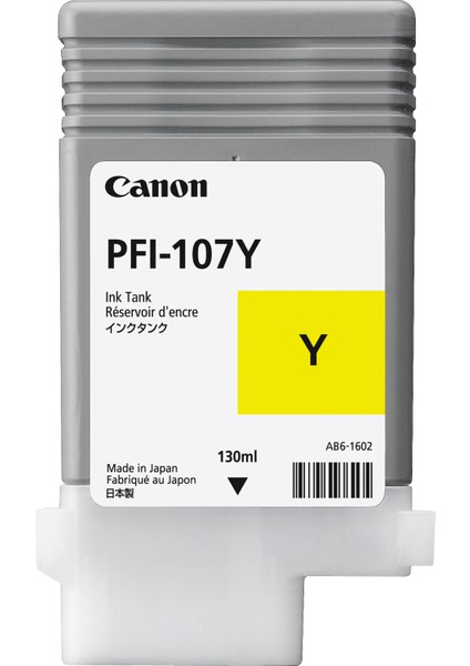 PFI-107Y Yellow Sarı Plotter Kartuş IPF770-775