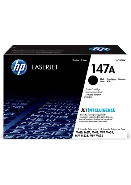 Hp 147A Black Siyah 10.500 Sayfa Toner W1470A