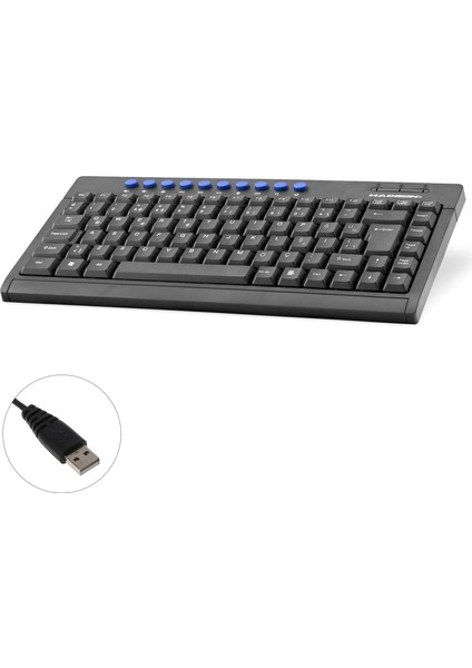 USB Kablolu Klavye USB Mini Klavye 32.5 cm 15.5 cm USB Küçük Klavye