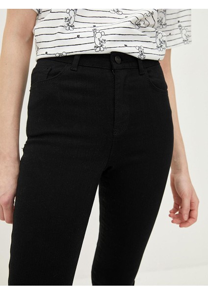 Lcw Jeans Yüksek Bel Süper Skinny Fit Kadın Jean Pantolon modelleri