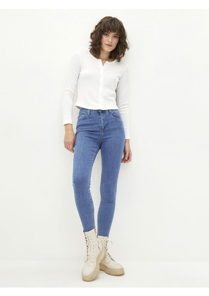 Lcw Jeans Yüksek Bel Süper Skinny Fit Kadın Jean Pantolon fiyatları