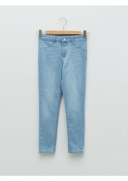 Lcw Kids Skinny Fit Kız Çocuk Jean Pantolon