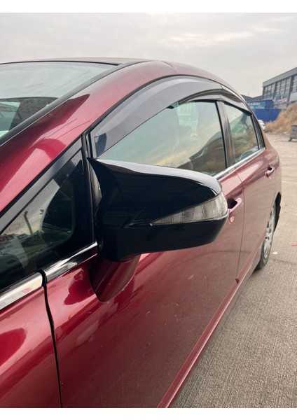 Honda Civic Fd6 Kasa Için Ithal Yarasa Batman Ayna Kapakları