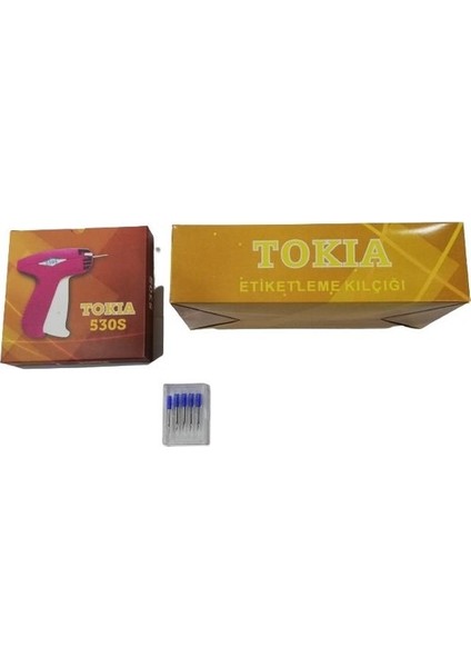 Kılçık Tabancası 10 mm Kılçık Takma Etiketleme Iğne Seti